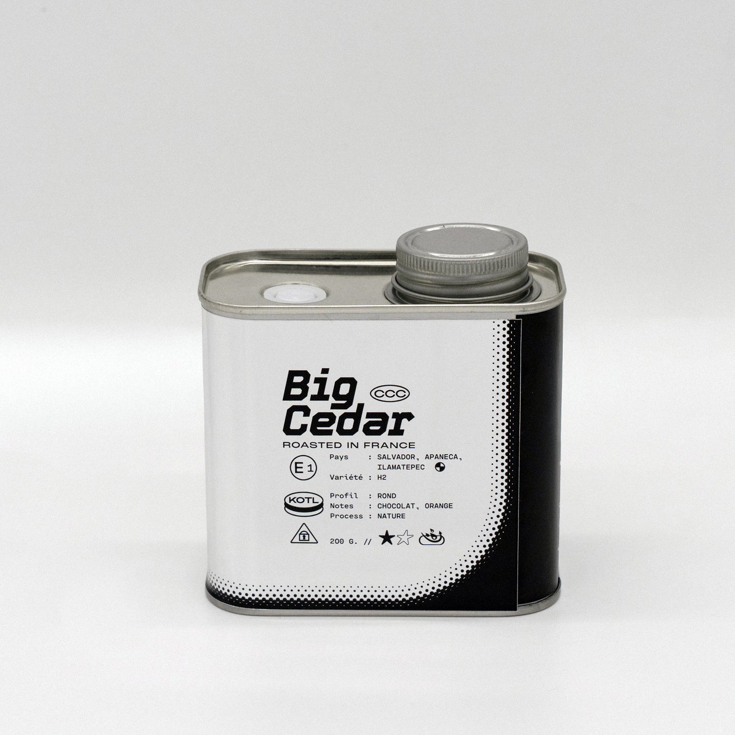 Bidon café Big Cedar (200g)