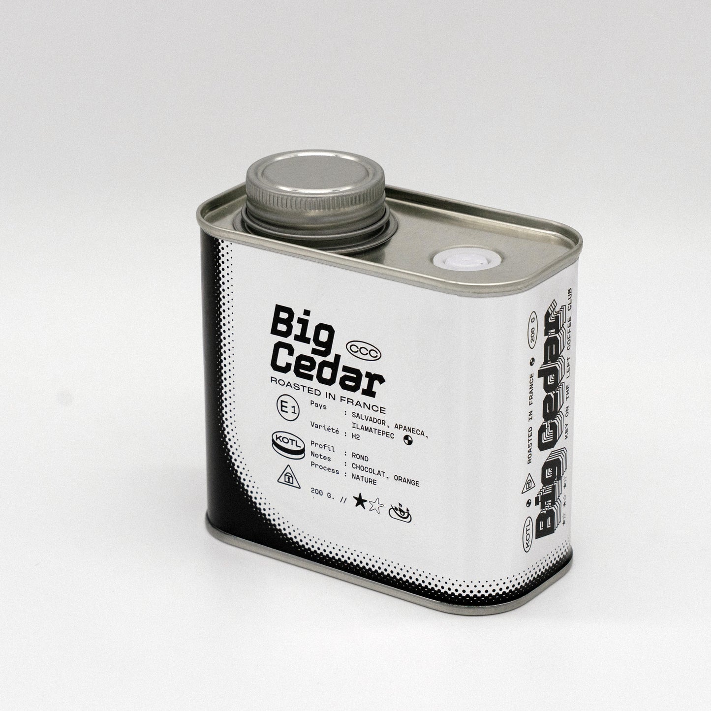 Bidon café Big Cedar (200g)