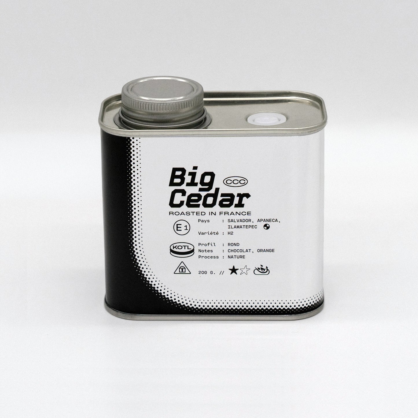 Bidon café Big Cedar (200g)