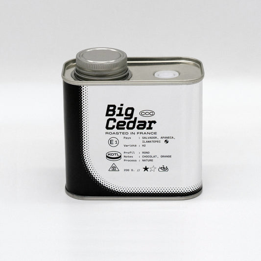 Bidon café Big Cedar (200g)